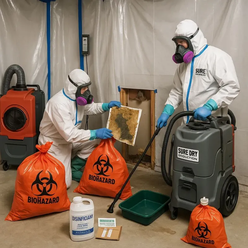 Contaminated Water Handling Protocols process in Dalton, MA
