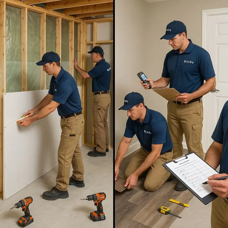 Repairs and Reconstruction process in Dalton, MA